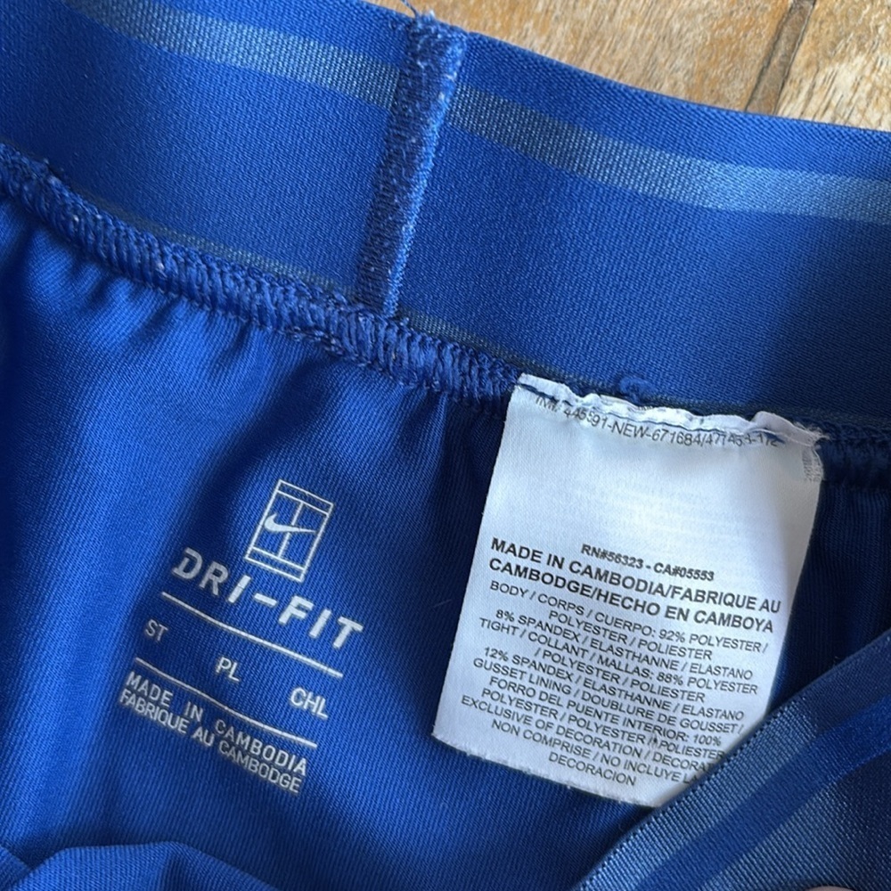 Nike Women's Blue Tennis Skirt size STall - Picture 2 of 9